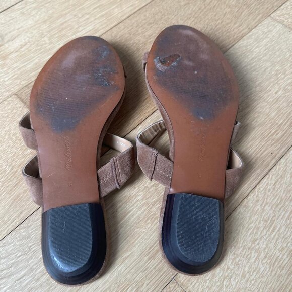 Madewell Women's The Mila Organic Hardware Thong Slide Sandals - Picture 5 of 5